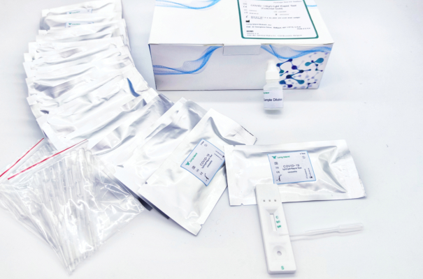 Test rapid anticorpi IgG/IgM - Test individual - Set 5 teste rapide